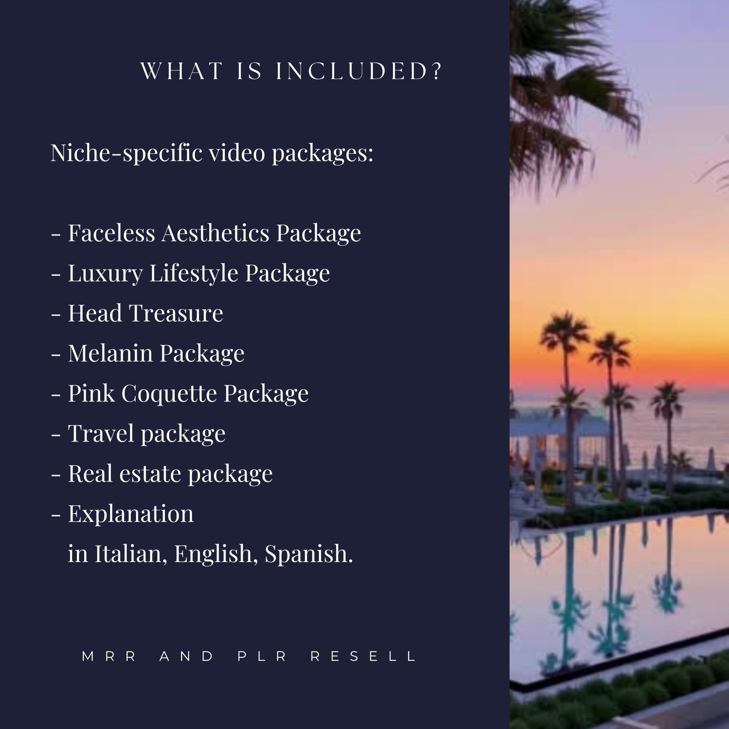 7500 Aesthetic Faceless Video Reels, Story MRR & PLR resell, dfy digital products, Email, Social Media, DFY, Instagram.